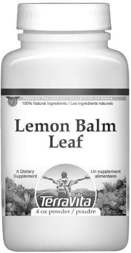 Polvo de hoja de bálsamo de limón (4 oz, ZIN 510777) - Paquete de 3