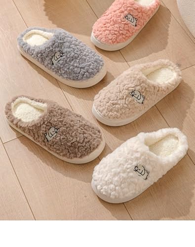 Image of DRUNKEN Slippers For Men Winter Sandals Casual Flats Home Footwear Man Girls Sliders Flip Flops Chappals Ladies Clogs Sleeper Slides Stylish Ortho Soft