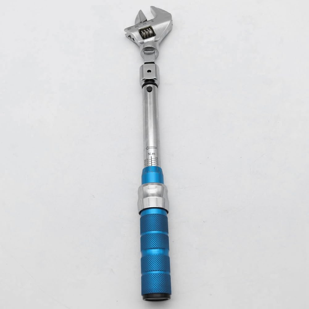 Llave Dinamométrica Digital con Bloqueo Ajustable 5-25N 0-30 mm Llave Inglesa Herramientas Manuales Profesionales para Reparación de Bicicletas y Automóviles