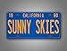 Antique Retro California State Auto Tag Official 1950s 1960s 1970s Vintage Replica CA License Plate Any Text! Personalized Sign
