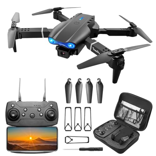 Mini Drone con Cámara, 4K Dual Hd Drone Control Remoto...