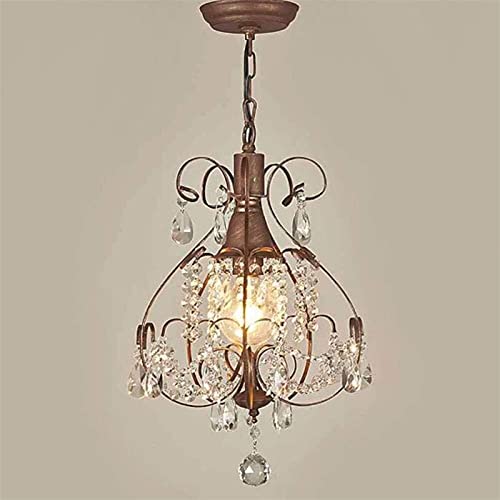 Plafond light haut de gamme en fer vieilli style rétro industriel rust