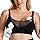 Momcozy Mesh Support Pumping Bra Hands Free Suitable for 36C-44G, HF018 Comfortable Plus Size Pumping and Nursing Bra in One Black
