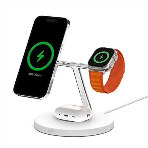 Belkin MagSafe 3-in-1 Wireless Charging Stand 