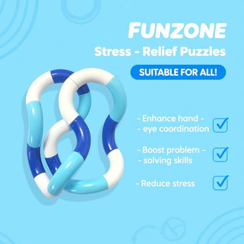 15pcs quiet twisty fidget toys  squeeze twist and spin  multicolored sensory toys for kids and adults stress relief toys amp educational tools for classroomalternative gifts random color