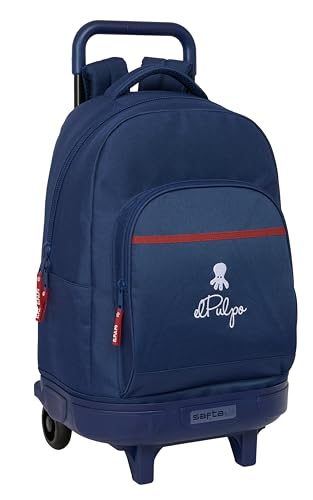 Safta EL PULPO Mochila Grande con Ruedas, Compacta, Extraíble, Ideal para Niños de Diferentes Edades, Cómoda y… — oferta en Amazon