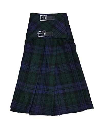 McWilliams Black Watch Tartan Ladies Buckle Womens Billie Kilt Mini Skirt