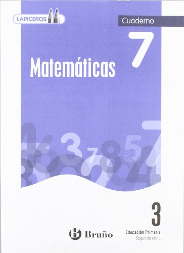 Portada de Lapiceros Matemáticas 3 Cuaderno 7