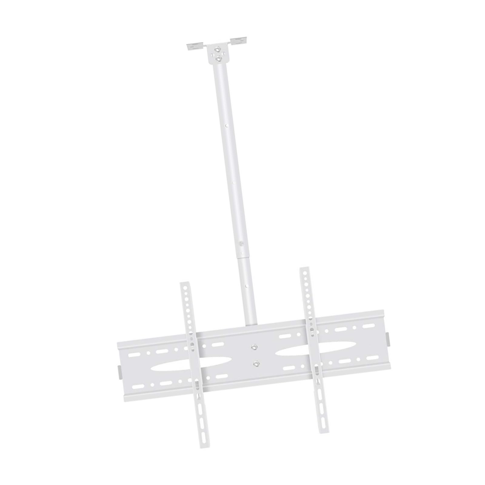 Support mural TV et plafond blanc haut de gamme pour grand écran