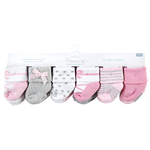 Image of Little Treasure baby-girls Newborn Socks