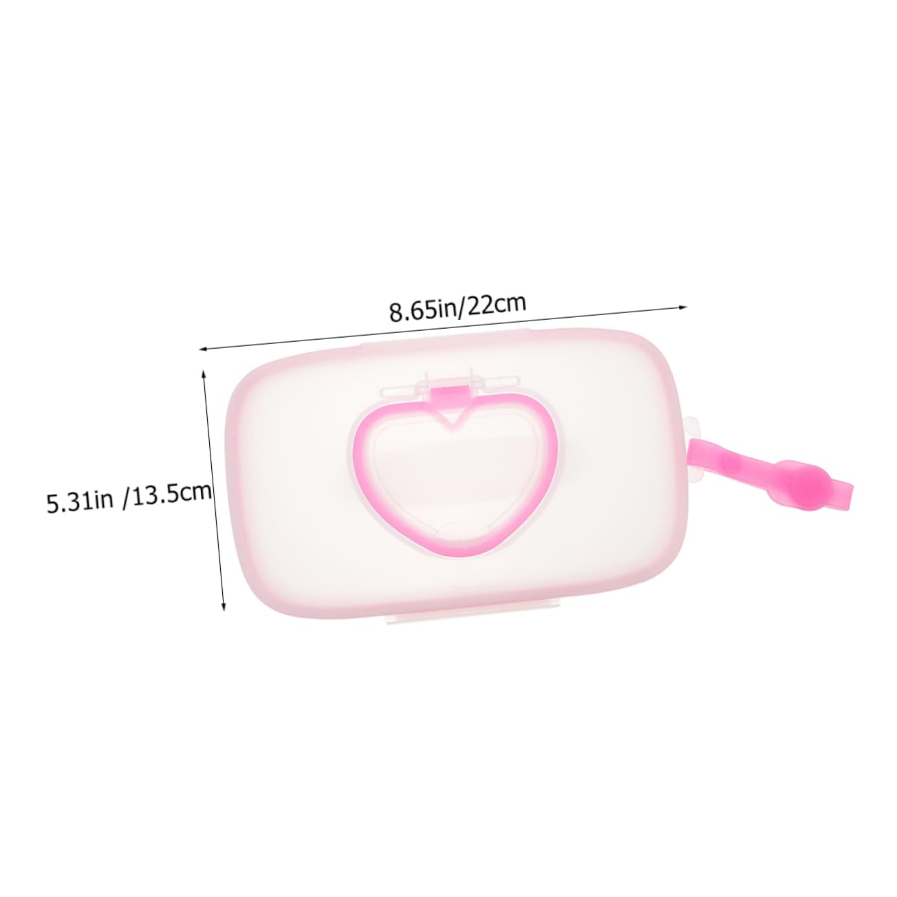 PartyKindom 2Pcs Portable Wipe Storage Holder Wipe Dispenser for Travel Compact Lightweight Design for Home Outdoor Use Includes Options