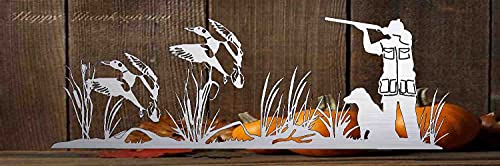 4ft duck hunting scene 01290