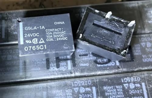 Relé de 4 pines G5CA-1A 24VDC microinterruptor de potencia 10A para PCB 2