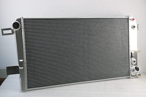 Coolingbest 3 Row Performance Aluminum Radiator For 2001-2005 Chevy Silverado/Gmc Sierra 2500 Hd 3500 6.6L V8 Duramax Lb7, Crossflow Radiators Radiador 2002 2003 2004 01 02 03 04 05 #TOP2