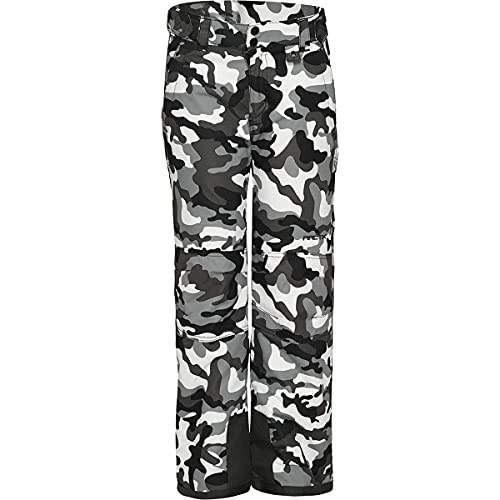 Arctix Kids Snow Pants with Reinforced Knees and Seat, A6 Camo Black, 3T