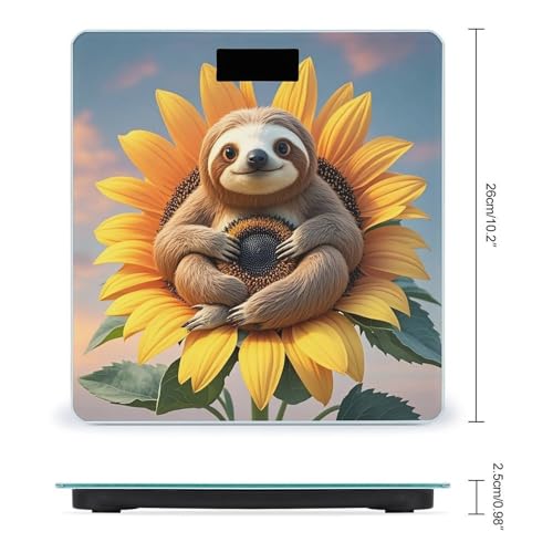 Báscula Digital de Baño con Plataforma de Vidrio Templado miniatura 2