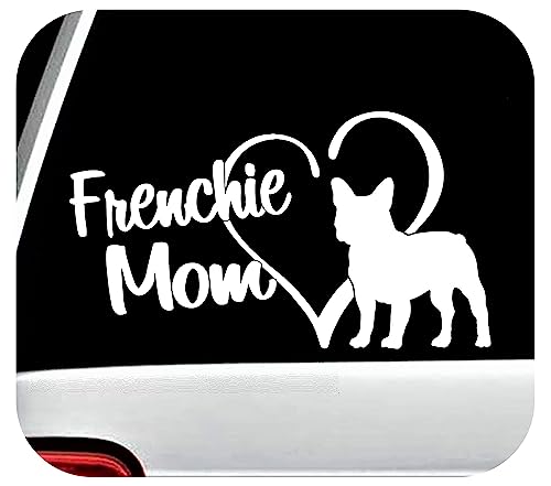 Frenchie Mom French Bulldog Decal Sticker for Car Window BG 774