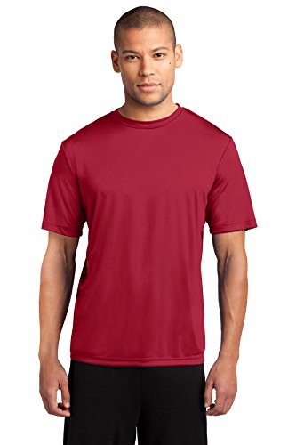 Port & Company Performance Tee. PC380 Red
