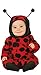 Guirca 88400 - Vestito da Coccinella per Bambini, Taglia 12-24 Mesi