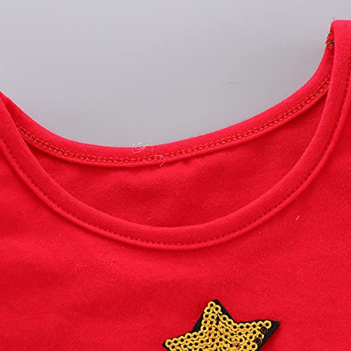 PRETYZOOM Ser 2 Christmas Tutu Dress Christmas Tree Tutu Dress Christmas Tree Tutu Dress Baby Girls Christmas Clothes Sleeve Party - Afbeelding 8