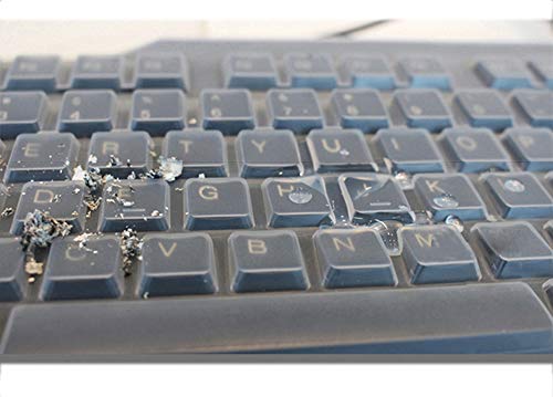 Protector de teclado de silicona ultra delgado compatible con Dell SK-8115 miniatura 3