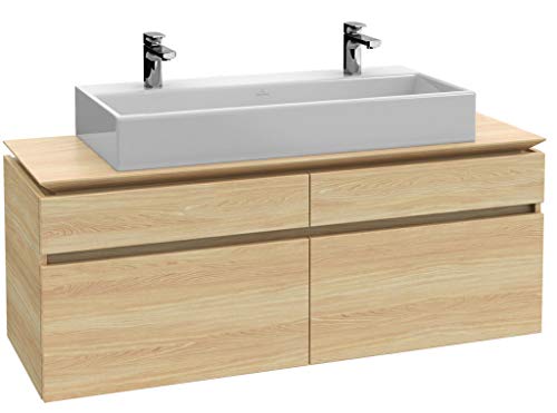 Villeroy & Boch Waschtischunterschrank Legato | 160 x 55 x 50 cm | Black Matt Lacquer | B155L0PD - 4051202526429 Villeroy & Boch Waschtischunterschrank Legato | 160 x 55 x 50 cm | Black Matt Lacquer | B155L0PD
