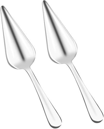 Miniatura 5 de KSENDALO Small Pie Server - Juego de 2 servidores de pastel de 790 pulgadas servidor profesional de postres para pastel de queso y pizza y más color