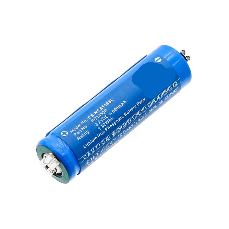 Batteria di ricambio per Moser ChromStyle 1584 Li pro mini PN: Moser FC1450P 600 mAh/1,92 Wh per 3,2 V