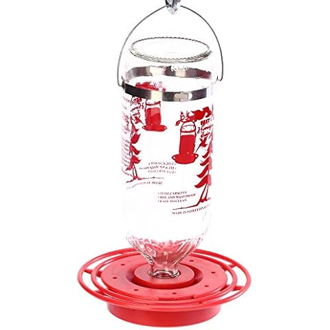 Birds Choice Best-1 32oz. Hummingbird Feeder, Clear (BEST32OZ) Cover