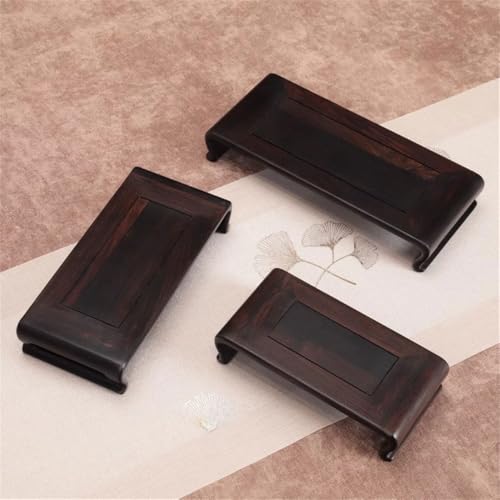 Base de bonsaï bois grand support rectangulaire pour protéger vos meubles