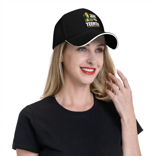 Gorra de béisbol afroamericana unisex Black History Month miniatura 4