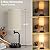 Dreamholder Touch Control USB Table Lamp, Upgraded 3-Way Dimmable Bedside Desk Lamp with USB C & A Charging Ports and AC Outlet, Nightstand Lamp for Bedroom, Dimmable 9W LED Bulb Included