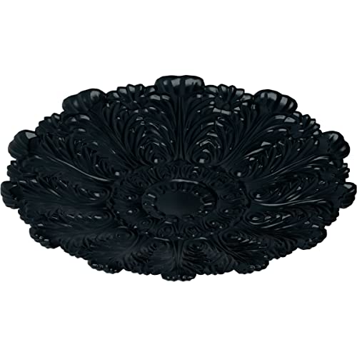 Image of Ekena Millwork Durham Ceiling Medallion, Night Shade