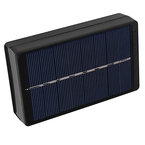 Panel Solar Portátil, Cargador Eficiente Energía Verde, Cargador Solar Recargable AA AAA, 4V Negro Ecológico Sostenible Tecnología Avanzada for Aventura Exterior Campistas Mochileros