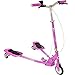 EVO Light Up Wheel Junior V-Flex Scooter – Pink | Kinder Outdoor Roller für Jungen und Mädchen ab 5 Jahren