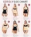 Gotoly Women's Waist Cincher Tummy Control Shapewear Compression Vest Invisible Body Shaper Black