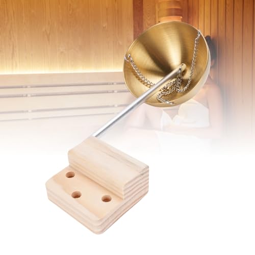 Scent Diffusion Bowl, Food Grade Stainless Steel, Wood, Even Scent Distribution, Elegant Design, Sauna, Spa