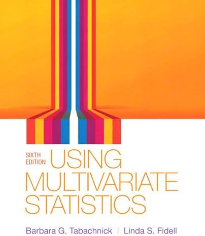 Using Multivariate Statistics (2-downloads)