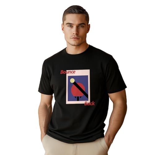 T-shirt en coton pour homme NOBERO anti-irritation à coupe régulière confortable