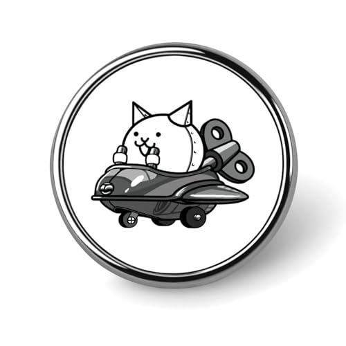 バッジ 円形 徽章 ピンバッジ 丸い Badge ボタンバッジ ピンバッチ にゃんこ大戦争 胸章 ブローチ バッグ飾 バッグ小物 かばん掛け プレゼント 25mm