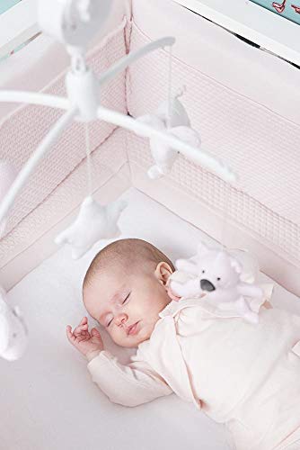 BO Baby's Only - Gebreid boxkleed Cloud - Parklegger - Speelkleed - Classic Roze - 75x95 cm - Extra dik - Tweezijdig te gebruiken - Afbeelding 4