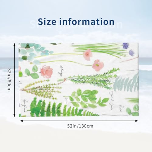 Serviette de bain microfibre douce pour la peau drap de plage piscine - 4