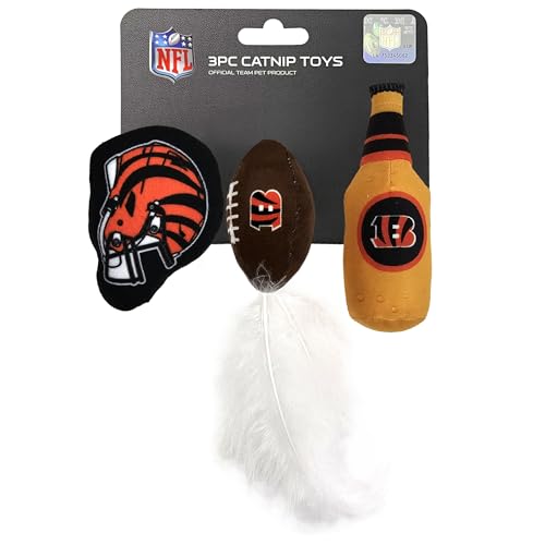 NFL Bengals Catnip Toy Set