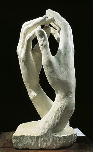Impresiones en lienzo artísticas de La Catedral de Rodin, cuadro decorativo premium de 60x90cm