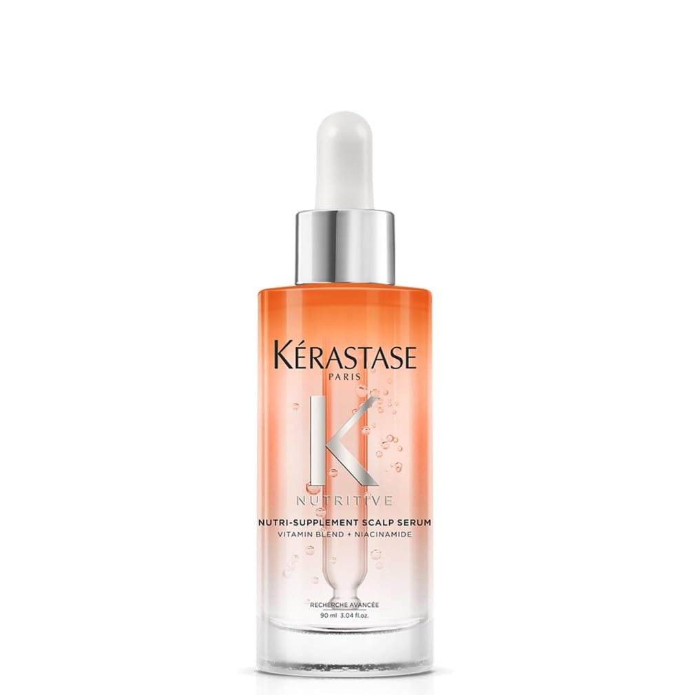 Nutritive, Hydrating Scalp Serum for Dry Hair, With Niacinamide and Vitamins, Moisturising and Revitalising, Fast Absorbing and Non Greasy, Nutri-Supplement, 90 ml