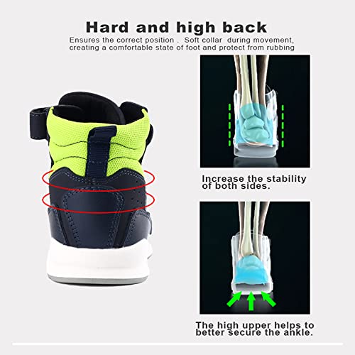 Zapatos ortopédicos infantiles con soporte de arco y tobillo miniatura 4