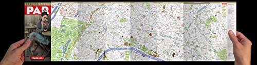 StreetSmart(r) Paris Map by VanDam - City Street Map of Paris, France - Laminated folding pocket size city travel and Metro map with all attractions, sights and hotels (2025 English and French Edition) - Image 2