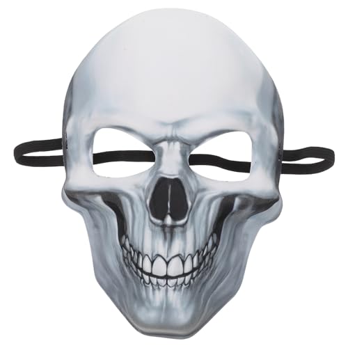 Milisten Máscara de Calavera Luminosa para Fiestas y Bailes de Halloween, Diseñada para Adultos y Adolescentes en Eventos de Miedo y Cosplay