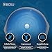 BOSU Pro Balance Trainer, Half-Ball Training Equipment, 65 cm Diameter, 350 lb Capacity - Burst-Resistant Stability Exercise Tool w/ Non-Slip Base, Includes Hand Pump, Commercial-Grade