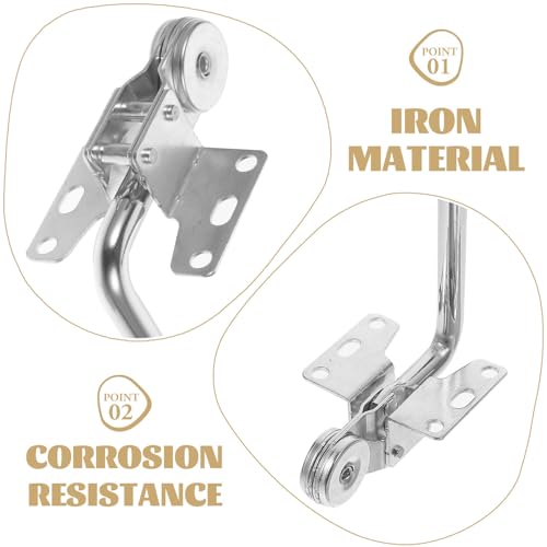 Kit elevador de muebles para oficina y salón con conectores de sofá ajustables 4